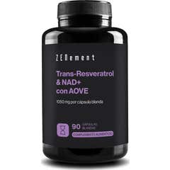 Zenement Trans-Resveratrol & NAD+ con AOVEE 90 Perlas