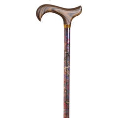 Garcia 1880 Walking Stick Stampato Stampella in alluminio estensibile 1pc