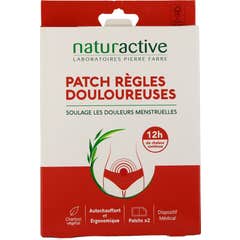Naturactive Parches Calentadores Reglas Dolorosas 2 uds