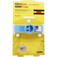 ISDIN® Kids Citroband Smiley Wiederaufladbar mit 2 Tabletten 1 Stk