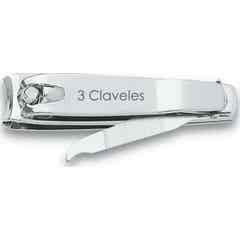 3 Nail clippers with file 8cm 1 pc