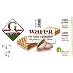 Guidolce Wafer Crema Pistacho Sin Gluten 180g