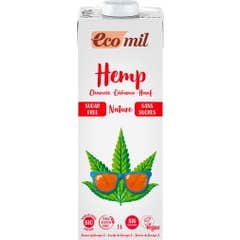 Ecomil Bebida Ecológica De Cáñamo Natural 1l