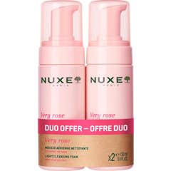 Nuxe Very Rose Air Reinigungsschaum 2x150ml