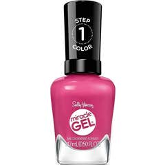 Sally Hansen Miracle Gel Esmalte 350 Work Hard Play Pink 14.7 ml