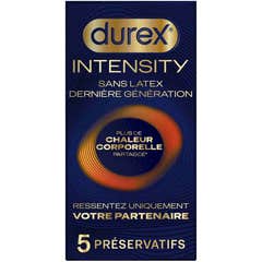 Durex Intensity Preservativos Sin Látex Última Generación 5 uds