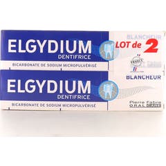 Elgydium Whitening Toothpaste Tube 75 Ml X2