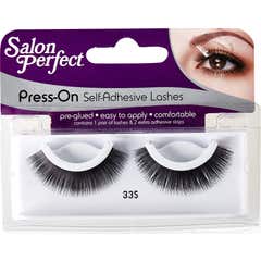 Salon Perfect Pestañas Completas Autoadhesivas Black 2 uds