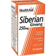 Health Aid Siberian Ginseng 250mg 30caps