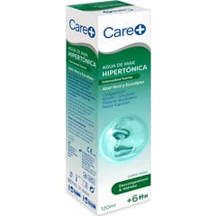 Care+ Agua de Mar Hipertónica Aloe Vera Eucalipto 120 ml