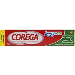 Corega Extra Fuerte Fijación 3D 70g