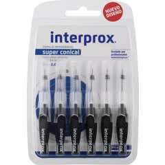 Interprox Cepillo Espacio Interproximal 4G Super Cónico 6 uds