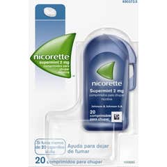 Nicorette Supermint 2mg 20comp