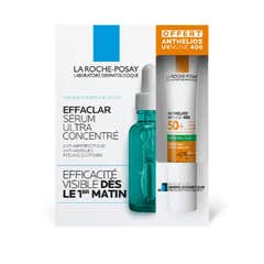 La Roche Posay Kit Effaclar Sérum Ultra + Anthelios Uvmune 400