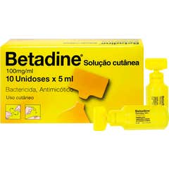 Betadine Solução Cutânea 100mg/ml 10x5ml