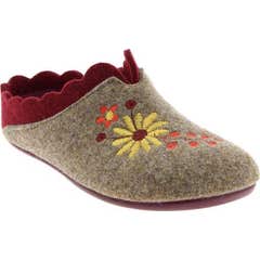 Podowell Pantufla Luisa Beige Talla 39 1 Par