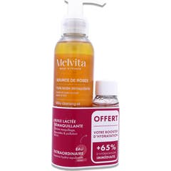 Melvita Source de Roses Set Aceite Desmaquillante + Agua Extraordinaria