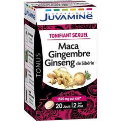 Juvamine Maca-ginseng-gembre Tonifiant Sexuel 40 Tablets