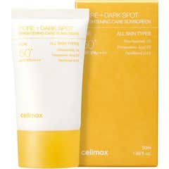 Celimax Pore+ Crema Solare Illuminante per Macchie Scure 50 ml