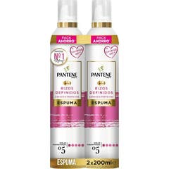 Pantene Pro-V Rizos Definidos Espuma 2x200ml