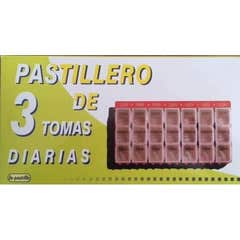 La Pastilla Pastillero Semanal Sg-3 Organizador de Medicamentos Semanal 3T Diaria Gde