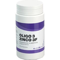 Studio 3 Farma Oligo 3 Zinco Complemento Alimenticio 60caps