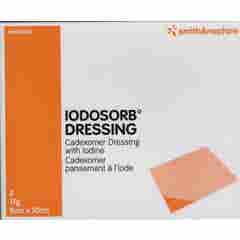 Smith & Nephew Iodosorb Dressing Dressing Wrap 10x8cm 2pcs