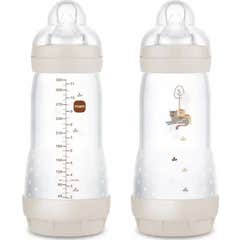 Mam Pack Biberón Anticólico Easy Start +4M Beige 2x320 ml