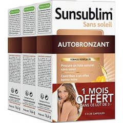 Nutreov Sunsublim Autoabbronzante Ultra 3x28caps