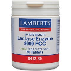 Lamberts Enzima Lactasa 9000 FCC 60 tabletas