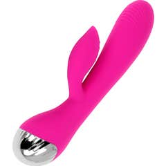 Ohmama Vibrador Recargable Rabbit 10 Modos Vibración 19cm 1ud