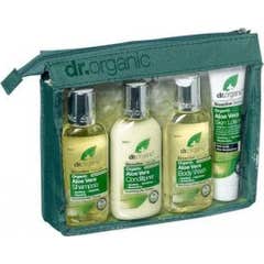 Dr.Organic Set de viaje Aceite orgánico de argán marroquí 4 piezas + neceser