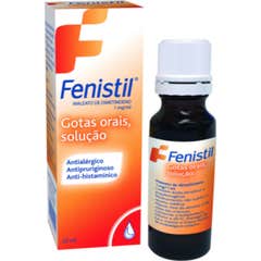 Fenistil Dimetindeno 1mg/ml Gotas Orais Solução 20ml