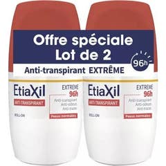 Etiaxil Anti-Transpirante Extrême 96H 2x50 ml