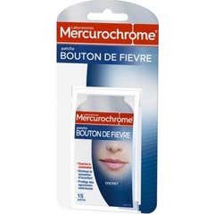 Mercurochrome Silikon-Fieberknopf-Patch 15uts