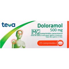 Teva Doloramol 500mg 20comp