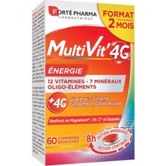 Forté Pharma Multivit 4G Energie 60 Comprimés