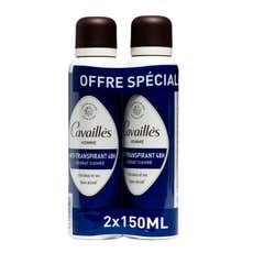Cavaillès Desodorante Homme Anti-Transpirante 48 H 2 X150 ml