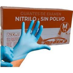 Josben Extreme Guantes Nitrilo Sin Polvo Talla M 7-8 100uds