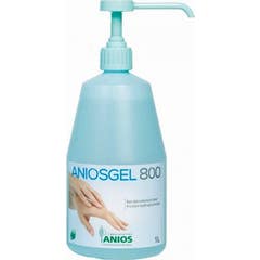 Anios Aniosgel 800 Pompe Vissée Gel Hydroalcoolique 1l