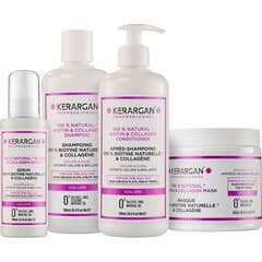 Kerargan Set Volume Biotina & Colágeno 3x500ml + 100ml