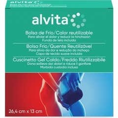 Alvita Bolsa de Frio Calor Reutilizable 26.4 cm x 13 cm
