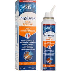 Physiomer Spray Hipertónico Nariz Tapada 125 ml