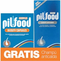 Pilfood Pack Density 60caps + Champu Anticaida 200 ml