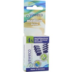 Yaweco Cabezales Recambio Nylon Medium Eco 4 uds