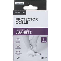 Farmalastic Protector Doble Juanete Talla Única 2 uds