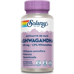 Solaray Extracto de Raíz Ashwagandha 470mg 60caps