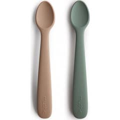 Mushie Cucharas Silicona 2uds