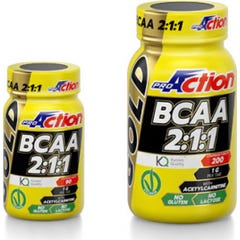 Proaction Bcaa Gold 2:1:1 200Cpr