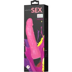 Baile Vibrators Colorful Sex Vibrador Realistico Rosa 24cm 1ud